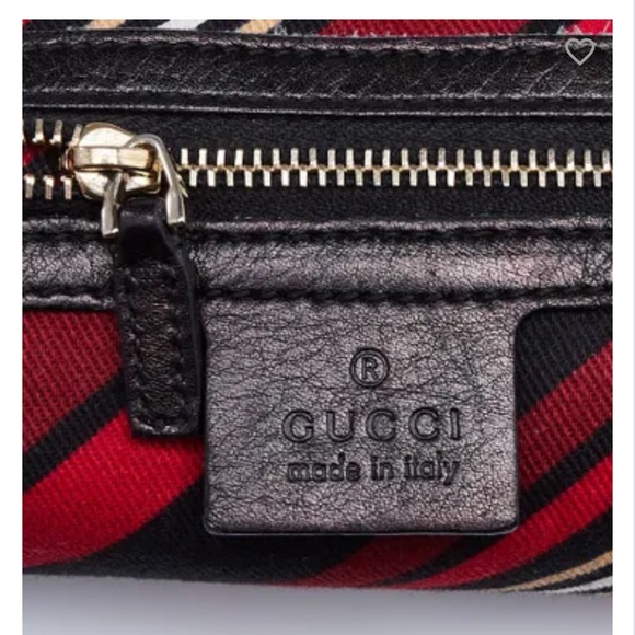 Gucci Black Hobo Bag with Gold Accents
INCLUDES LETTER OF AUTHENTICITY - Picture 6 of 7